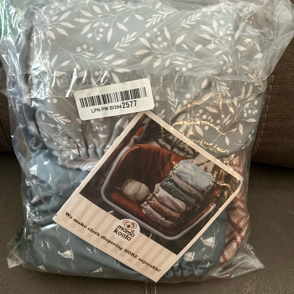 NEW MAMA KOALA CLOTH DIAPERS 6 PACK